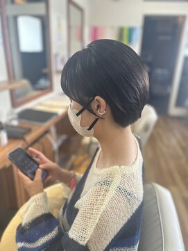 ココカラヘアー プラス(cococara‐hair plus) 丸みショート×ストレート