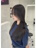 似合わせカット＋透明感カラー￥9500