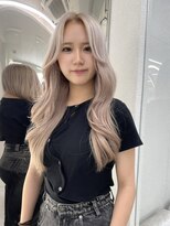 ガガ 心斎橋(GAGA)&nbsp;韓国/ハイトーンカラー/ワンホンヘア/レイヤーカット/髪質改善