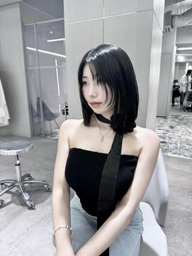 ジーナ 名駅(XENA.) 《xena/まりあ》縮毛矯正×ボブヘア＊°.+