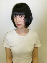 ゼスト ジグ(ZEST ZIGU)&nbsp;シャギーレイヤー　ボブ　黒髪　吉祥寺　AN