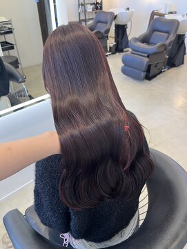 クオン 伊勢崎(QUON.) ブリーチなし暖色カラー