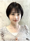 *岩田莉奈*ナチュラルショート20代30代40代50代小顔ヘア