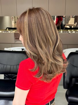 メゾンマイル 恵比寿(maison mile) ハイライトカラー/ベージュ/レイヤーカット/白髪ぼかし/恵比寿駅