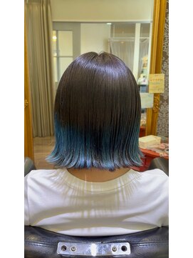 ペッツショコラ(PETZ chocolat) 表面だけ!おしゃれブリーチカラー☆yuya