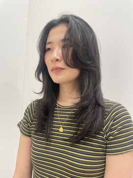 サラビューティーサイト 九大学研都市店(SARA Beauty Sight) レイヤーカット/ミディアムレイヤー/ウルフカット/海外ヘア