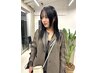 《Amiya指名限定》全体カット +ケアカラー＋トリートメント　8250