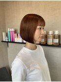 オレンジブラウン　アプリコットオレンジ　ワインレッドチェリー