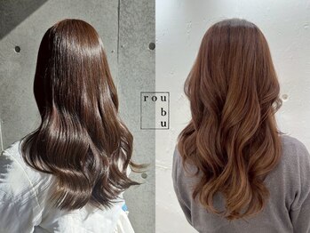 ロウブ(roubu.)の写真/☆SUMMER SALE☆似合わせカット+美髪カラー7900円！実力派スタイリストがあなたを美しく変身させます☆