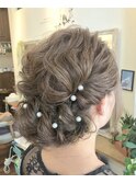 結婚式ヘアメイク
