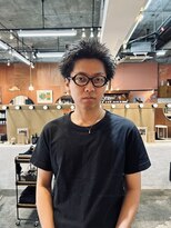 チャプター 問屋町(chapter)&nbsp;スパイキーショートピンパーマ眉毛カットアクティブショート