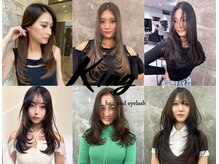 キング 梅田店(K!ng)の雰囲気（kingの小顔レイヤーカットは1分でスタイリングできます◎）