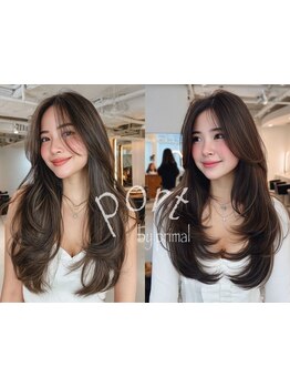 レイヤーカット好評*ブリーチと相性も◎[千葉駅/髪質改善/ブリーチ/ダブルカラー/インナーカラー/学割U24]