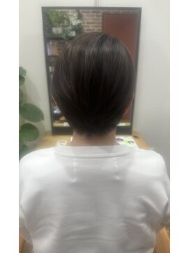 レディースショートスタイル【門前仲町/越中島/月島/大人女性】