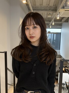 ヌープヘアーアイス(NUUP.hair ici) 大人可愛い大人美人くすみカラーグレーベージュ◎レイヤーカット