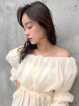 オーブ ヘアー ガーデン 渋谷店(AUBE HAIR garden) 20代・30代_大人気韓国風ロング