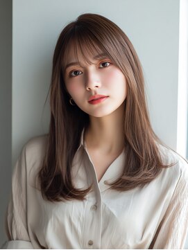 ロッソ ヘアアンドスパ 谷塚店(Rosso Hair&SPA) レイヤーカット/切りっぱなしボブ/エアリーロング