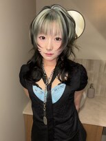 キオクエコ(KIOX eko)&nbsp;デザインカラー/レイヤーウルフカット