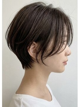 ファム 札幌大通(fam) 透明感◎似合わせカット×和漢で潤いショート40代50代