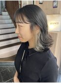 イヤリングカラー×ホワイトベージュ