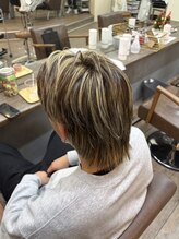 ハイライト・メンズカット