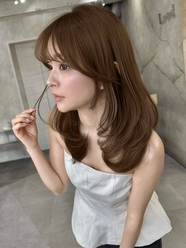 ロンドネートゥル 新潟(Lond naitre) ミディアムレイヤーくびれミディアム イメチェン