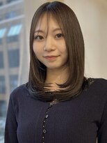 マッシュ チャヤマチ(MASHU chayamachi)&nbsp;柔らか透明感/ブリーチなし/オリーブブラウン/大阪梅田