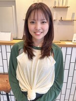 アンレッグス(ann LEGS)&nbsp;くすみピンクベージュカラー/ブリーチあり/10代/20代/30代