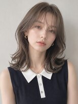 ノア(NOA)&nbsp;【NOA】韓国くびれレイヤーグレージュシースルーバング