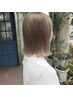 【当日限定】まろやかカラー+system30treatment 11000→9000
