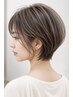 【白髪ぼかしメニュー】カット+白髪ぼかしハイライト+トリートメント¥16500