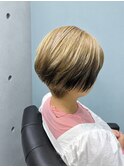 ブリーチで叶える透明感◎ミルクティーベージュ×エンドカラー