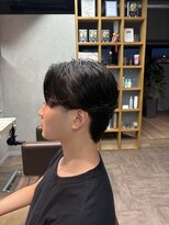 STYLE MEN【スタイルメンズ】メンズカット/メンズパーマ/眉毛カット/藤沢 STYLE MEN メンズカット センターパート リバースセンターパート