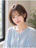 ショートカット/ショートヘア／ショートボブ/30代40代50代/