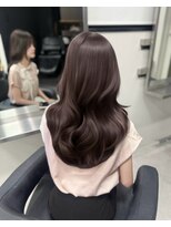 テンダー 川崎(TENDER) ba20424_ショコラブラウンブリーチなし艶髪ワンホンヘアレイヤー