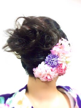 アクティフ(actif) 浴衣アレンジ