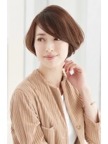 ミチオ ノザワ ヘアサロン ギンザ(Michio Nozawa HAIR SALON Ginza)&nbsp;小顔大人ショートボブ×ひし形シルエット【瀧上丈司】