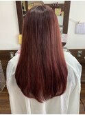 ガーリーヘアカラー