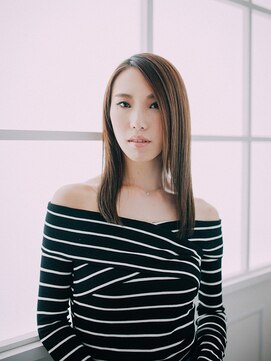 ココカラー アンド カット 茶屋町店(CoCo Color&Cut) 風に揺れるストレートレイヤー【岡山】【倉敷】【茶屋町】