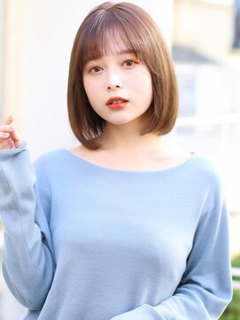 グランド(GRAND) オリーブ/ハイライト/セミウェットウェーブ/20代30代40代/表参道