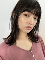 コフィー バイ メルト 吉祥寺(cofy by melt)&nbsp;【中澤彩乃】透明感地毛風グレージュレイヤーカット前髪