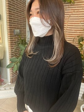 デイジー(Daisy) 天神/大名/インナーカラー/ベージュ/ホワイティーベージュ