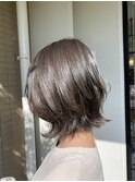 ロブ/ラテグレージュ/外ハネ/沖縄市Hair Dco