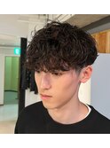 ツイストスパイラルパーマ波巻きパーマ波巻スパイラル札幌大通