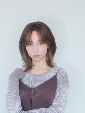 コンティニュー オモテサンドウ(CONTINUE OMOTESANDO) CONTINUE(表参道)マロンベージュ/Aラインボブ