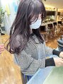 カッツヘアー(KATZHAIR) 少し色味のある透明感カラー