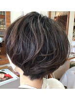 美容室 バンブー(BAMBOO) 簡単スタイリングなショートボブ