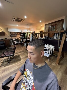 ルード(mens hair salon Rude) ボウズフェード