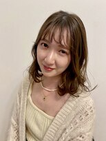 レブリィ ゼンコーハシモト(Reverie ZENKO Hashimoto)&nbsp;ミディアム×ウェーブパーマ