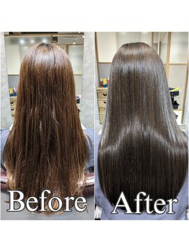 ワタトリ(waTatori) 髪質改善BeforeAfter2